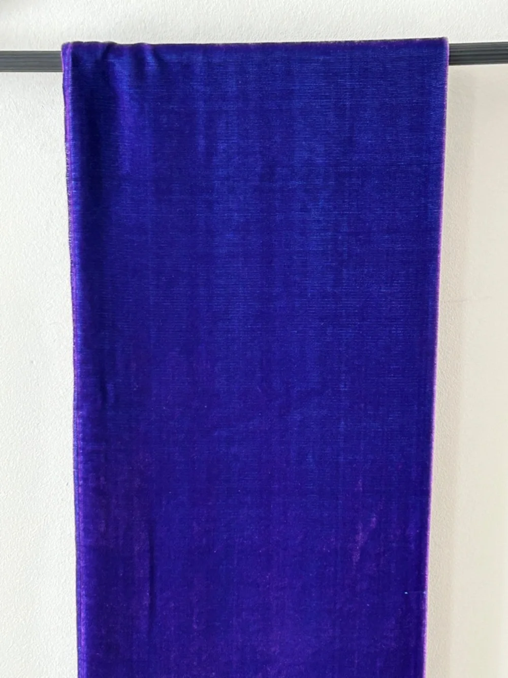 Purple Velvet Scarf